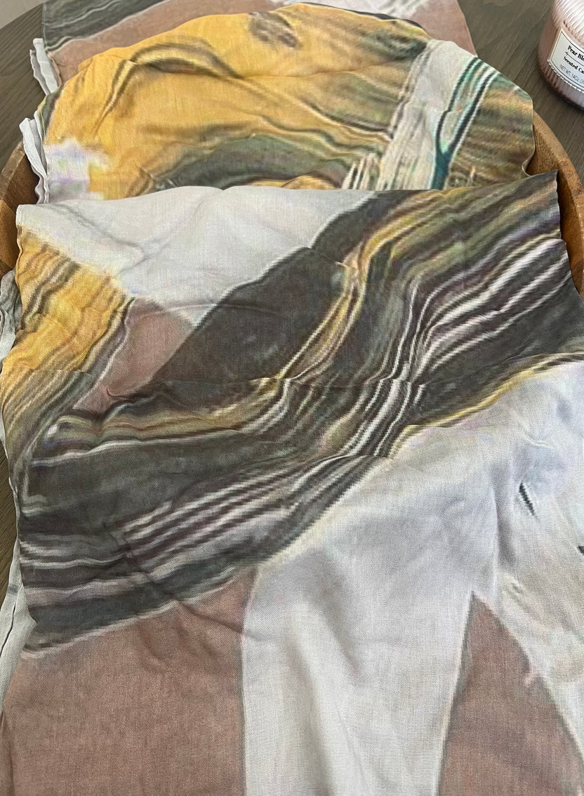 Multicolor Modal Scarf