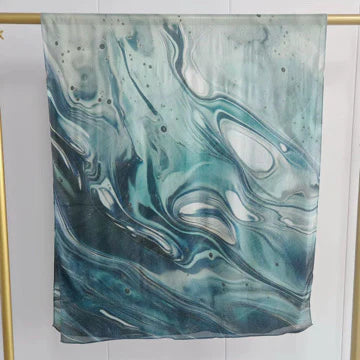 Multicolor Blue Modal Scarf